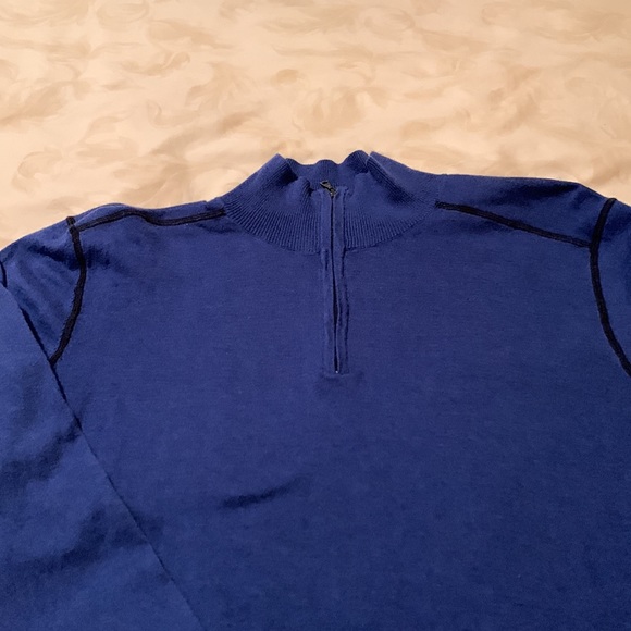 Men’s pullover zip neck sweater - Picture 2 of 5